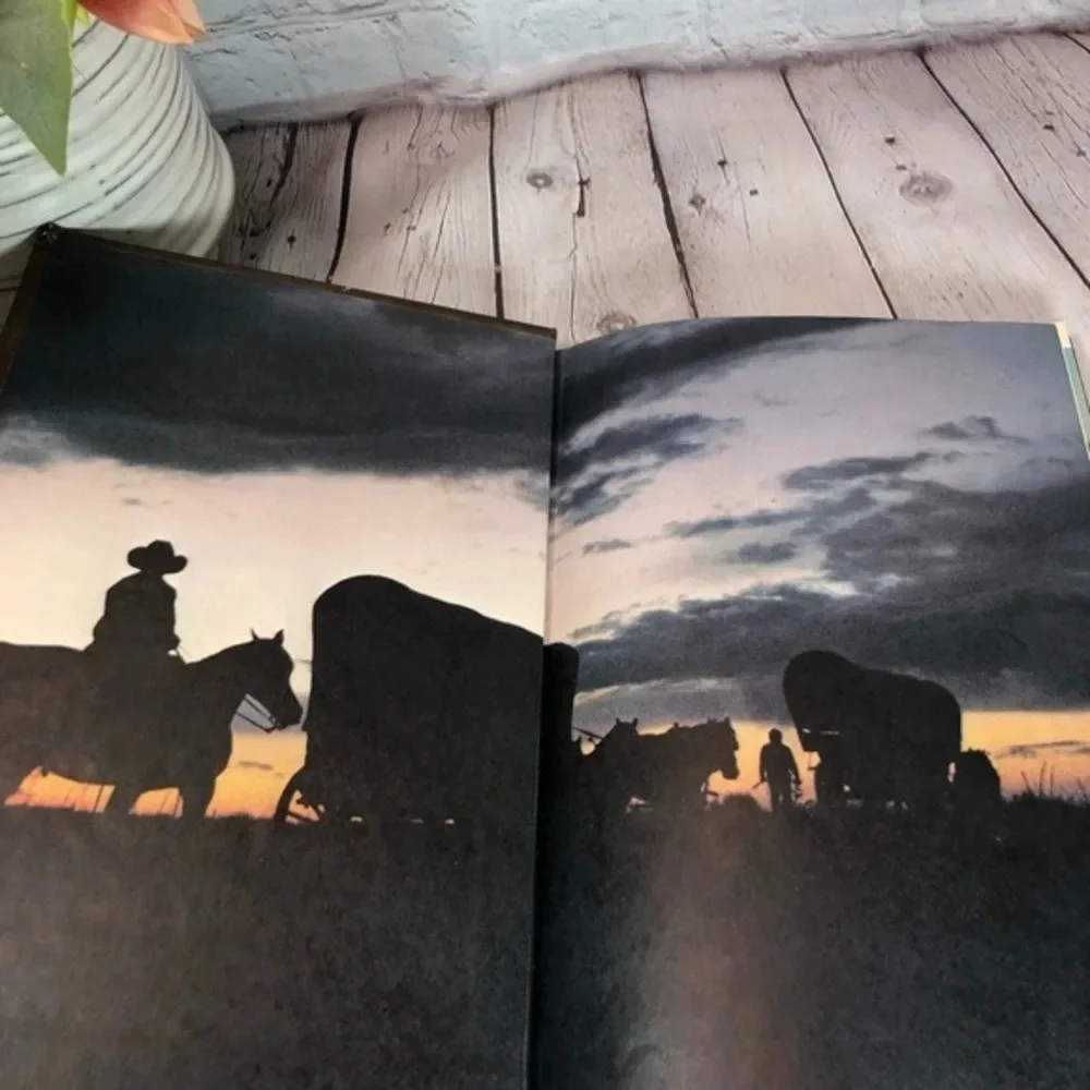 Vintage national geographic society book 1979 TRAILS WEST